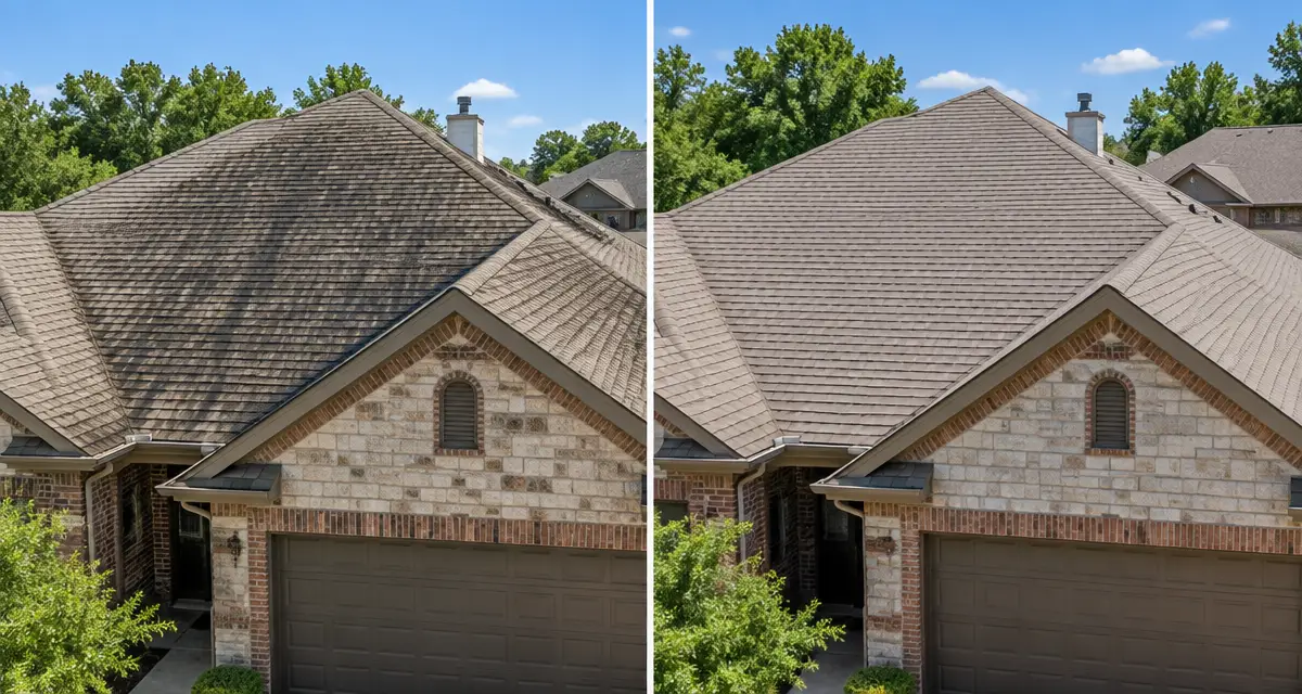 How to Safely Clean Black Streaks From Your Roof in Norman