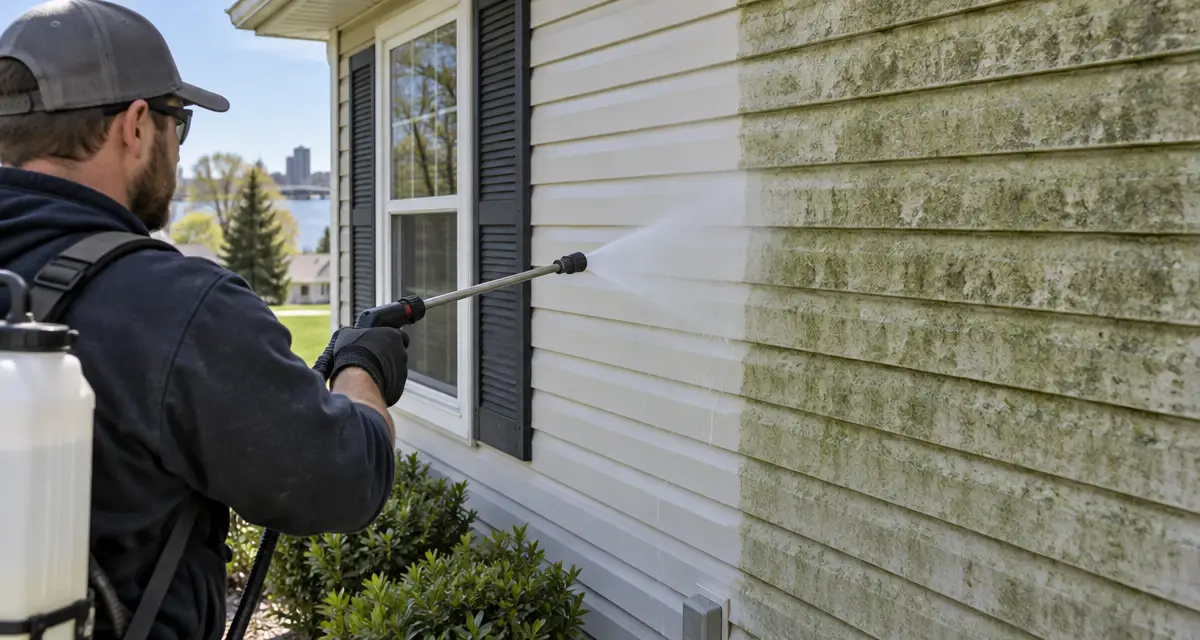 Is It Safe to Pressure Wash Vinyl Siding in Green Bay?